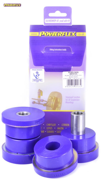 Powerflex Rear Subframe Rear Mounting Bushes - E36 3 Series (1990 - 1998) - PFR5-3606