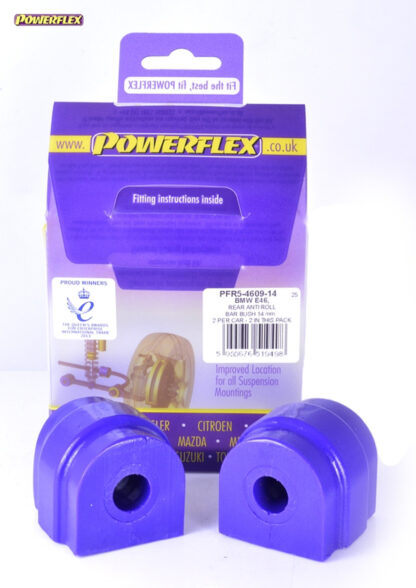 Powerflex Rear Anti Roll Bar Mounting Bushes 14mm - E90