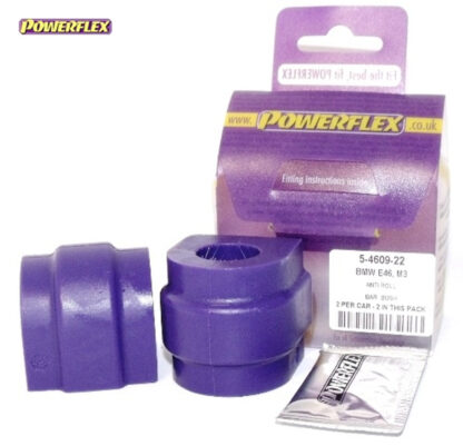 Powerflex Rear Anti Roll Bar Mounting Bushes  22mm - E53 X5 (1999-2006) - PFR5-4609-22