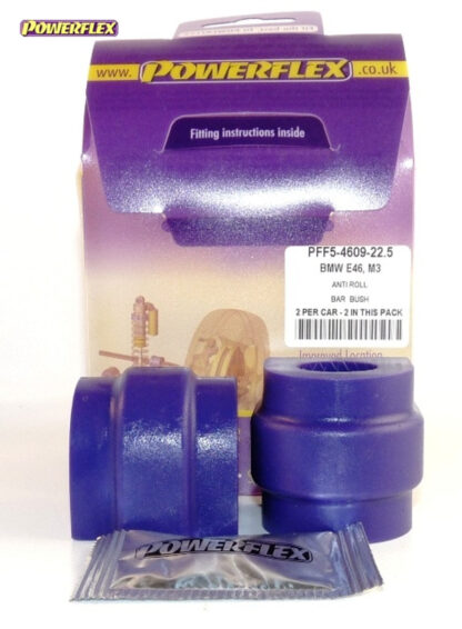 Powerflex Rear Roll Bar Mounting Bushes 22.5mm - Z4M E85 & E86 (2006-2009) - PFR5-4609-22.5