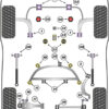 Powerflex Rear ARB End Link To Bracket Bush - E46 3 Series Xi/XD (4 Wheel Drive) - PFR5-4645