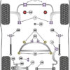 Powerflex Track Rear ARB End Link To Bar Bush  - E46 3 Series Xi/XD (4 Wheel Drive) - PFR5-4646BLK