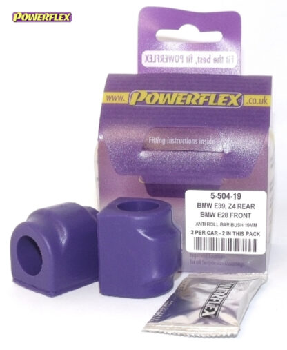 Powerflex Rear Roll Bar Mounting Bushes 19mm - E46 3 Series Xi/XD (4 Wheel Drive) - PFR5-504-19