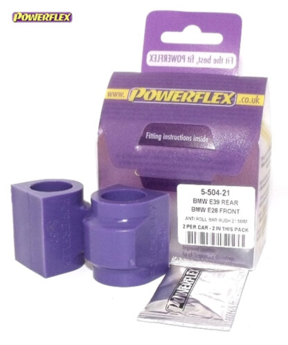 Powerflex Front Anti Roll Bar Mounting Bushes 21mm - E28 5 Series (1982 - 1988) - PFR5-504-21