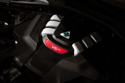 the turbo adaptor machined from a single billet perfectly fits the Alfa Romeo&rsquo;s throttle body. Finished with our gloss black anodized finish to prevent oxidization and give it a quality OEM look