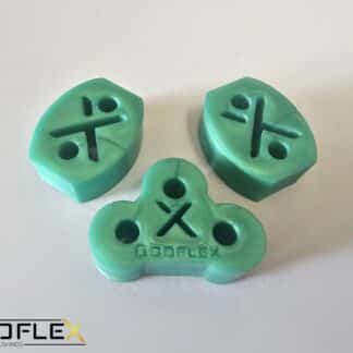 GodFlex Fiat 500 All Models (2007+) Exhaust Hanger Bushes