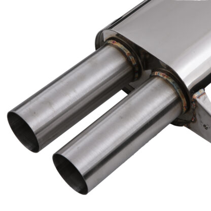 Resonated system to reduced unwanted exhaust drone while retaining its sporty growl