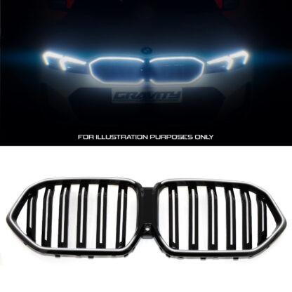 Supplied in a Gloss Black finish ready for fitting