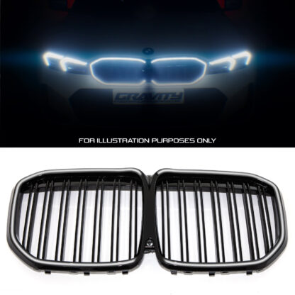 Supplied in a Gloss Black finish ready for fitting