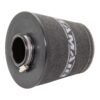 whilst providing a large surface to maximise potential air flow. The filters are constructed using stainless steel cage internal and our famous 15mm thick twin layer foam.  Ramair universal filters are designed and manufactured for a very diverse range of applications and are made here in the UK. They are available in many different sizes and styles available.  Clean using our filter maintenance kit - CK-003 This product has the following dimensions: Filter Internal Neck Diameter: 51mm (2") Filter Neck Length: 14mm Filter Overall Height: 152mm Filter Base Width: 150mm Filter Top Width: 115mm Filter Material: 15mm Dual Layer Foam