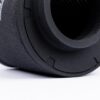 This filter is designed to be fitted to the outside of a rigid pipe such as a MAF sensor housing. These filters have an rubber polymer neck and a cone shaped filter element. This enables easy fitting to space-restricted engine compartments