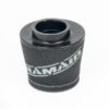 whilst providing a large surface to maximise potential air flow. The filters are constructed using stainless steel cage internal and our famous 15mm thick twin layer foam.  Ramair universal filters are designed and manufactured for a very diverse range of applications and are made here in the UK. They are available in many different sizes and styles available.  Clean using our filter maintenance kit - CK-003 This product has the following dimensions: Filter Internal Neck Diameter: 60mm (2.4inch) Filter Neck Length: 20mm (0.8inch) Filter Overall Height: 127mm (5.1inch) Filter Base Width: 130mm (5.1inch) Filter Top Width: 107mm (4.2inch) Filter Material: Dual Layer Foam