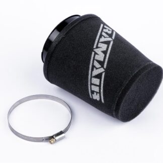 <p><strong>This filter is designed to be fitted to the outside of a rigid pipe such as a MAF sensor housing.</strong></p> <p>These filters have an rubber polymer neck and a cone shaped filter element. This enables easy fitting to space-restricted engine compartments