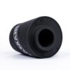 This filter is designed to be fitted to the outside of a rigid pipe such as a MAF sensor housing. These filters have an rubber polymer neck and a cone shaped filter element. This enables easy fitting to space-restricted engine compartments