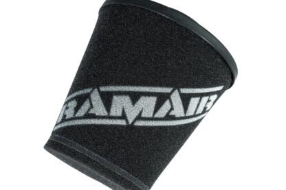 whilst providing a large surface to maximise potential air flow. The filters are constructed using stainless steel cage internal and our famous 15mm thick twin layer foam.  Ramair universal filters are designed and manufactured for a very diverse range of applications and are made here in the UK. They are available in many different sizes and styles available.  Clean using our filter maintenance kit - CK-003 This product has the following dimensions: Filter Internal Neck Diameter: 70mm Filter Neck Length: 19mm Filter Overall Height: 184mm Filter Base Width: 175mm Filter Top Width: 121mm Filter Material: 15mm Dual Layer Foam