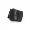 This filter is designed to be fitted to the outside of a rigid pipe such as a MAF sensor housing. These filters have an rubber polymer neck and a cone shaped filter element. This enables easy fitting to space-restricted engine compartments