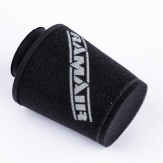 <p><strong>This filter is designed to be fitted to the outside of a rigid pipe such as a MAF sensor housing.</strong></p> <p>These filters have an rubber polymer neck and a cone shaped filter element. This enables easy fitting to space-restricted engine compartments