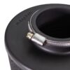 whilst providing a large surface to maximise potential air flow. The filters are constructed using stainless steel cage internal and our famous 15mm thick twin layer foam.  Ramair universal filters are designed and manufactured for a very diverse range of applications and are made here in the UK. They are available in many different sizes and styles available.  This filter comes with 4 reducing rings. These take the inlet from 90mm to 85mm