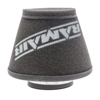 <p><strong>This filter is designed to be fitted to the outside of a rigid pipe such as a MAF sensor housing.</strong></p> <p>These filters have an rubber polymer neck and a cone shaped filter element. This enables easy fitting to space-restricted engine compartments