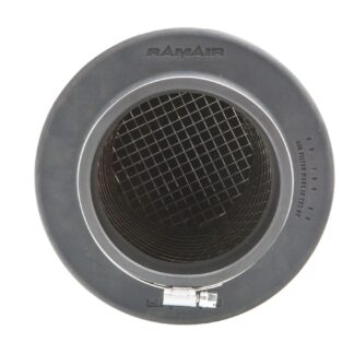 <p><strong>This filter is designed to be fitted to the outside of a rigid pipe such as a MAF sensor housing.</strong></p> <p>These filters have an rubber polymer neck and a cone shaped filter element. This enables easy fitting to space-restricted engine compartments