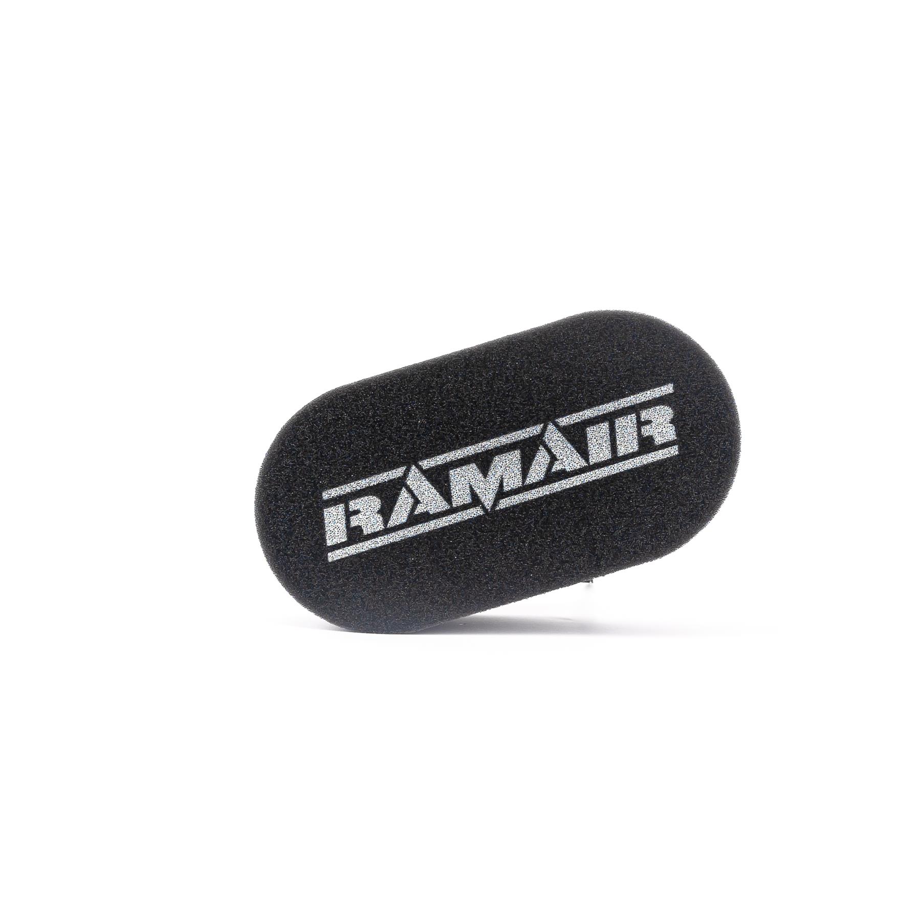 which feature two holes cut out of the foam on the underside of the air filter. The two holes are designed