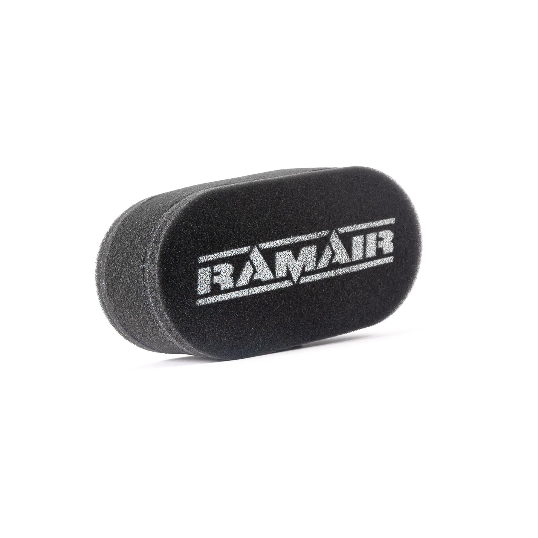so that you can pull the air filter over the top of the trumpets of the carb or the engine’s two air intakes Features  High performance twin layer foam Easy to clean using our filter maintance kit - CK-003 100% hand made in the UK - guaranteed against manufacturing defects for life (single user