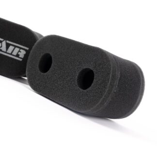 which feature two holes cut out of the foam on the underside of the air filter.</p> <p>The two holes are designed