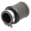Crankcase oil breather filter made in the UK. Our material wont breakdown under use and there is no cheap chrome parts to go rusty under you engine bay. Comes complete with clip for attachment. Also because of its unique flexible structure it can fit in pretty much any location no matter how tight! Clean using our filter maintenance kit - CK-003 Filter Internal Neck Diameter: 13mm (0.5inch) Filter Overall Length: 75mm (3inch) Filter Base Diameter: 50mm (2inch)