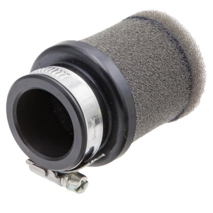 Crankcase oil breather filter made in the UK. Our material wont breakdown under use and there is no cheap chrome parts to go rusty under you engine bay. Comes complete with clip for attachment. Also because of its unique flexible structure it can fit in pretty much any location no matter how tight! Clean using our filter maintenance kit - CK-003 Filter Internal Neck Diameter: 13mm (0.5inch) Filter Overall Length: 75mm (3inch) Filter Base Diameter: 50mm (2inch)