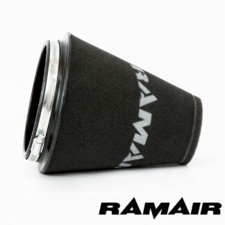 <p>This filter has a rubber polymer base and a cone shaped filter element