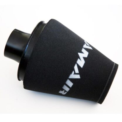 This filter has a rubber polymer base and a cone shaped filter element
