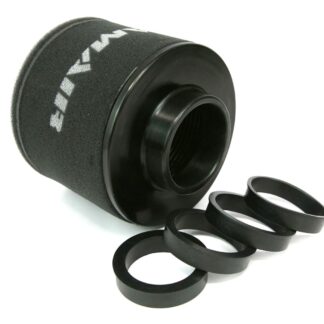 <p>This filter has a rubber polymer base and a cone shaped filter element