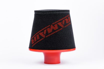 reduces unnecessary turbulence. These filters are also cone shaped because it enables easy fitting to space restricted engine compartments and with the extremely large amount of foam surface area an added boost of power to your engine too! The filter is specially strengthened using a stainless steel internal mesh