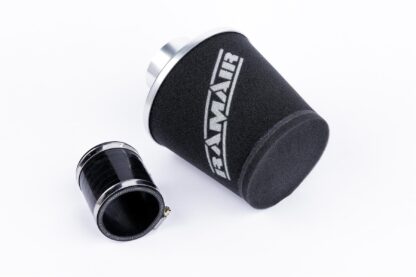 reduces unnecessary turbulence. These filters are also cone shaped because it enables easy fitting to space restricted engine compartments and with the extremely large amount of foam surface area an added boost of power to your engine too! The filter is specially strengthened using a stainless steel internal mesh