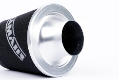 reduces unnecessary turbulence. These filters are also cone shaped because it enables easy fitting to space restricted engine compartments and with the extremely large amount of foam surface area an added boost of power to your engine too! The filter is specially strengthened using a stainless steel internal mesh