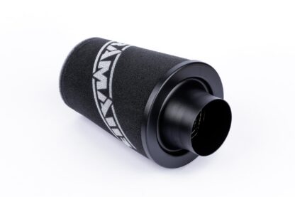 reduces unnecessary turbulence. These filters are also cone shaped because it enables easy fitting to space restricted engine compartments and with the extremely large amount of foam surface area an added boost of power to your engine too! The filter is specially strengthened using a stainless steel internal mesh
