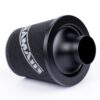 reduces unnecessary turbulence. These filters are also cone shaped because it enables easy fitting to space restricted engine compartments and with the extremely large amount of foam surface area an added boost of power to your engine too! The filter is specially strengthened using a stainless steel internal mesh