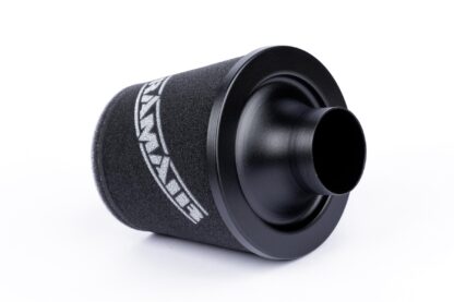 reduces unnecessary turbulence. These filters are also cone shaped because it enables easy fitting to space restricted engine compartments and with the extremely large amount of foam surface area an added boost of power to your engine too! The filter is specially strengthened using a stainless steel internal mesh