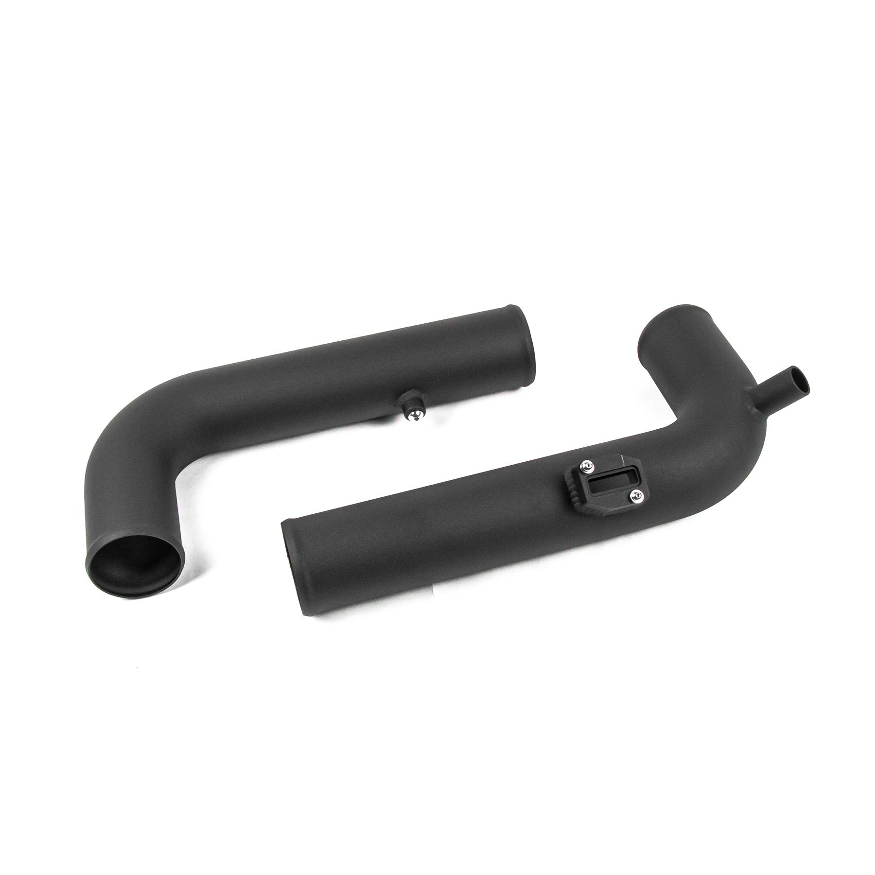 This Performance intake kit with black silicone intake pipes is designed to fit Audi