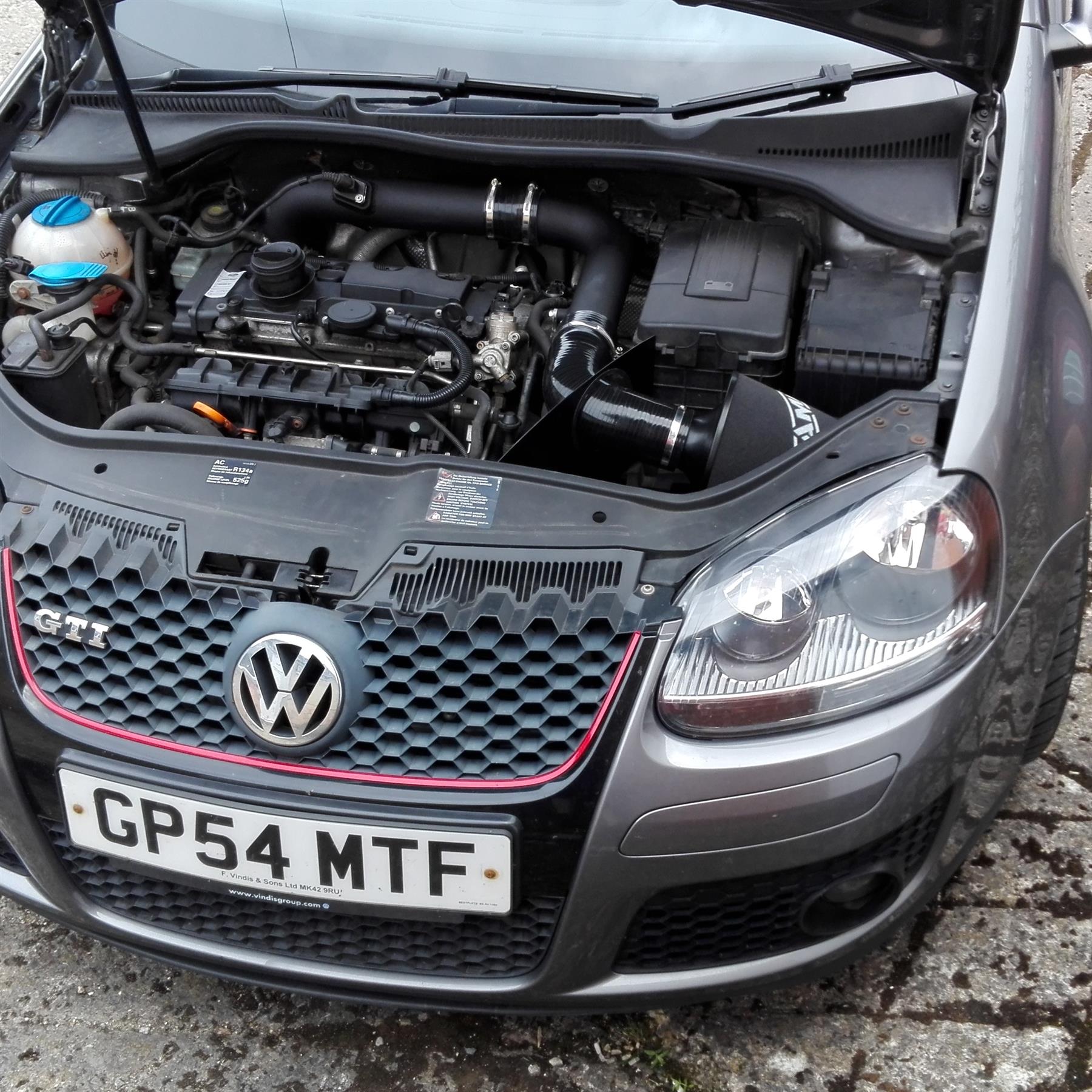Skoda & VW with the 2.0 TFSI AXX BPY BWA EA113 engines. Features  70mm Intake Diameter Improves performance and throttle response Enhanced induction and turbo sound Full fitting kit and instructions Easy to clean using our filter maintance kit - CK-003  What Does It Do? This performance intake kit allows improved air flow and sound over the standard restrictive factory equipment. What Will I Get? Ramair Filters utilise the top-quality components in all their kits see below for what this kit will include:  Black powder coated heat shield Ramair foam filter Black silicone and aluminium inlet pipe Full fitting kit with easy step by step instructions  If you have any queries on product fitment then please contact us via 01793 296 344 or on our live chat and one of our brand associates will be more than happy to assist.