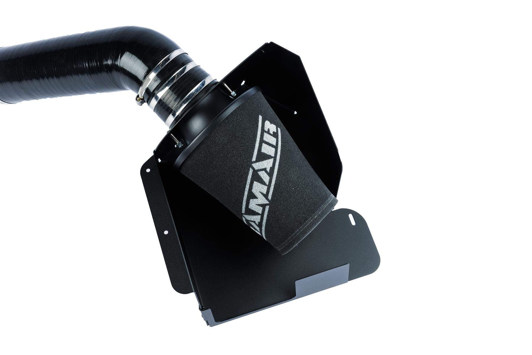 CDMA & CDLB only. Please note that this kit will only fit vehicles with the metal airbox mounting bracket (part number 1K0 129 671 A) Features  Improves performance and throttle response Enhanced induction and turbo sound Full fitting kit and instructions Easy to clean using our filter maintance kit - CK-003  What Does It Do? This performance intake kit allows improved air flow and sound over the standard restrictive factory equipment. What Will I Get? Ramair Filters utilise the top-quality components in all their kits see below for what this kit will include:  Black powder coated heat shield Ramair foam filter Black silicone intake pipe Full fitting kit with easy step by step instructions  If you have any queries on this product fitment then please contact us via 01793 296 344 or on our live chat and one of our brand associates will be more than happy to assist.