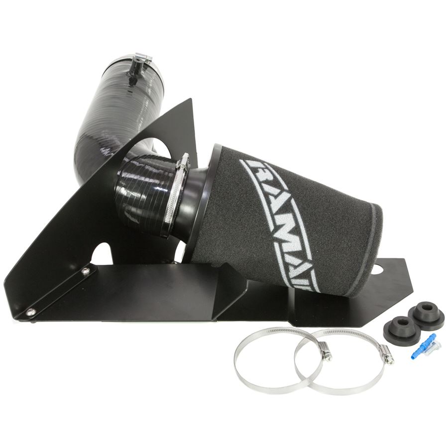 Skoda & VW with the 1.9 & 2.0 TDI engines. Features  80mm Intake Diameter Improves performance and throttle response Enhanced induction and turbo sound Full fitting kit and instructions Easy to clean using our filter maintance kit - CK-003  What Does It Do? This performance intake kit allows improved air flow and sound over the standard restrictive factory equipment. What Will I Get? Ramair Filters utilise the top-quality components in all their kits see below for what this kit will include:  Black powder coated heat shield Ramair foam filter Black silicone inlet pipe Full fitting kit with easy step by step instructions  If you have any queries on this product fitment then please contact us via 01793 296 344 or on our live chat and one of our brand associates will be more than happy to assist.
