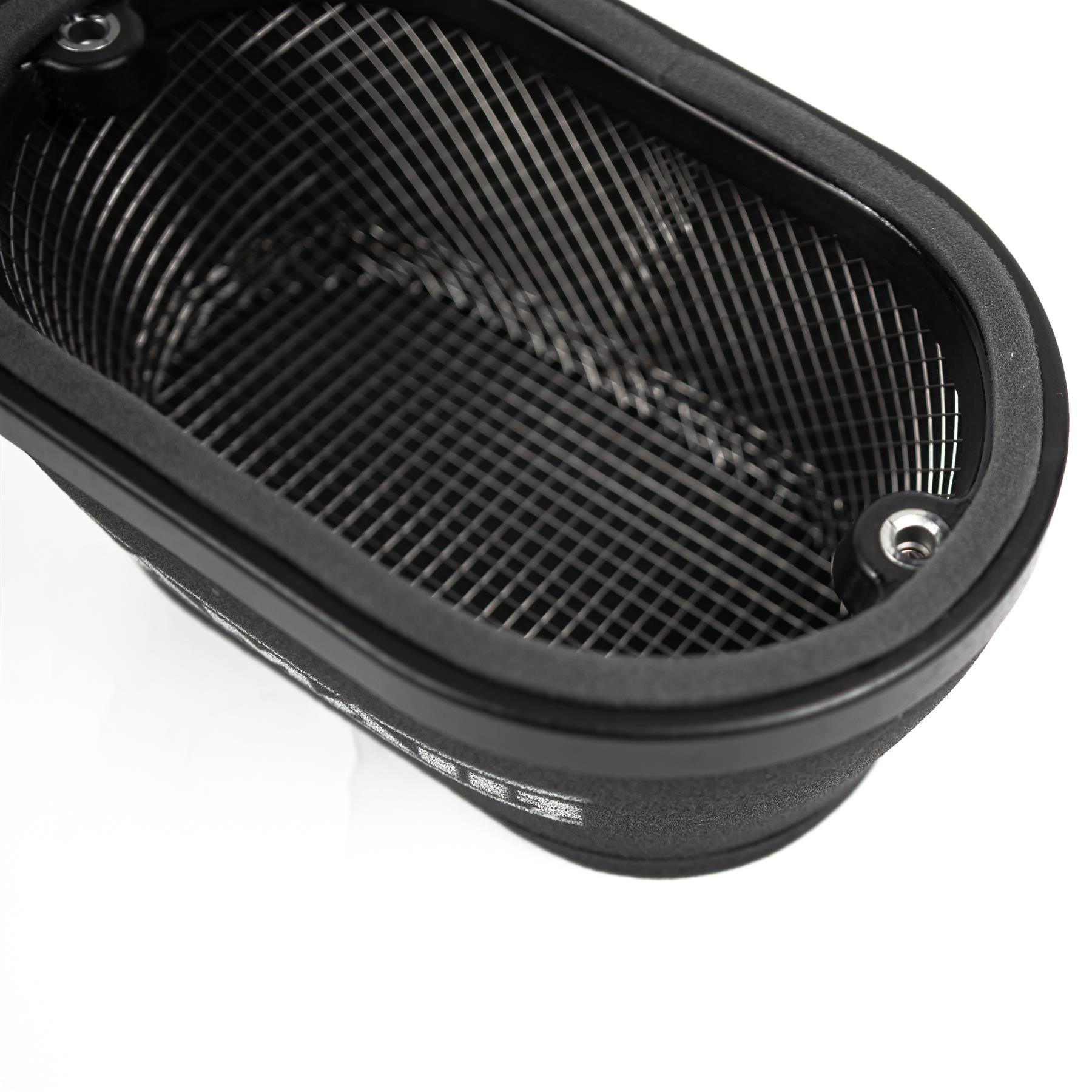 Seat and Skoda MQB platform. Please note this is for the filter and heatshield only. Alternative kits available with silicone intake hose and turbo elbows. Features  Improves performance and throttle response Enhanced induction and turbo sound Full fitting kit and instructions Easy to clean using our filter maintance kit - CK-003  What Does It Do? This performance intake kit allows improved air flow and sound over the standard restrictive factory equipment. What Will I Get? Ramair Filters utilise the top-quality components in all their kits see below for what this kit will include:  Black powder coated heat shield Ramair foam filter Full fitting kit with easy step by step instructions  If you have any queries on this product fitment then please contact us via 01793 296 344 or on our live chat and one of our brand associates will be more than happy to assist.