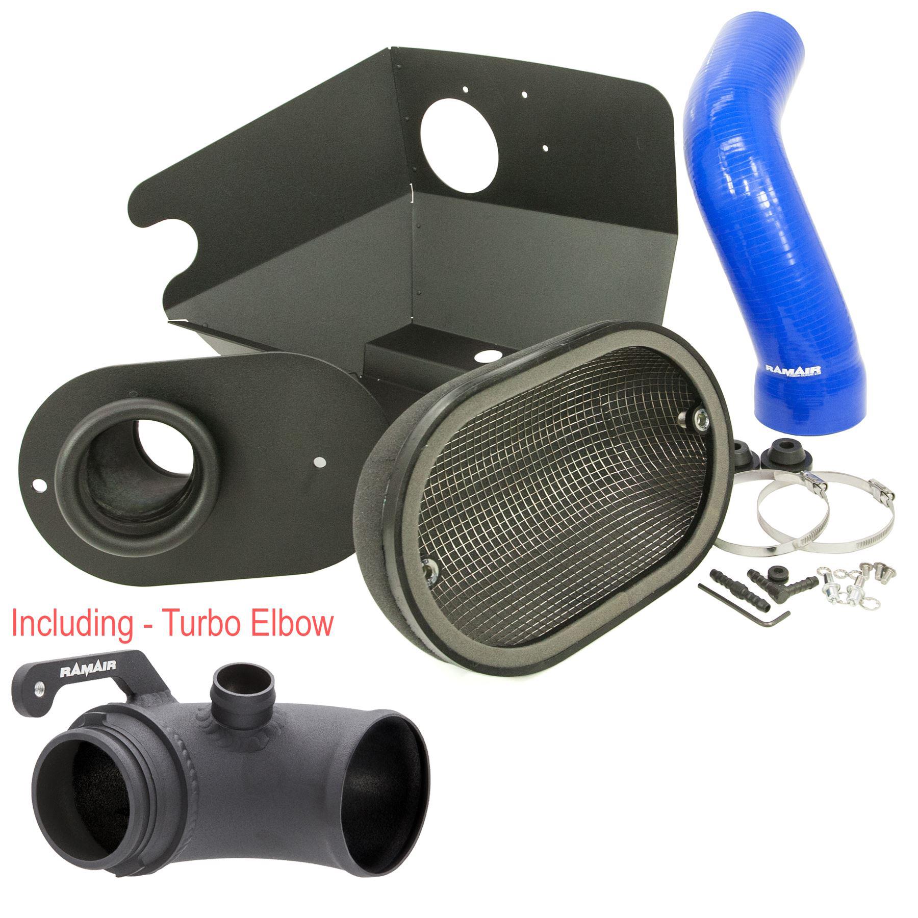 This Performance intake kit with turbo elbow is designed to fit the 2.0 TSI (EA888) engine found in the Volkswagen