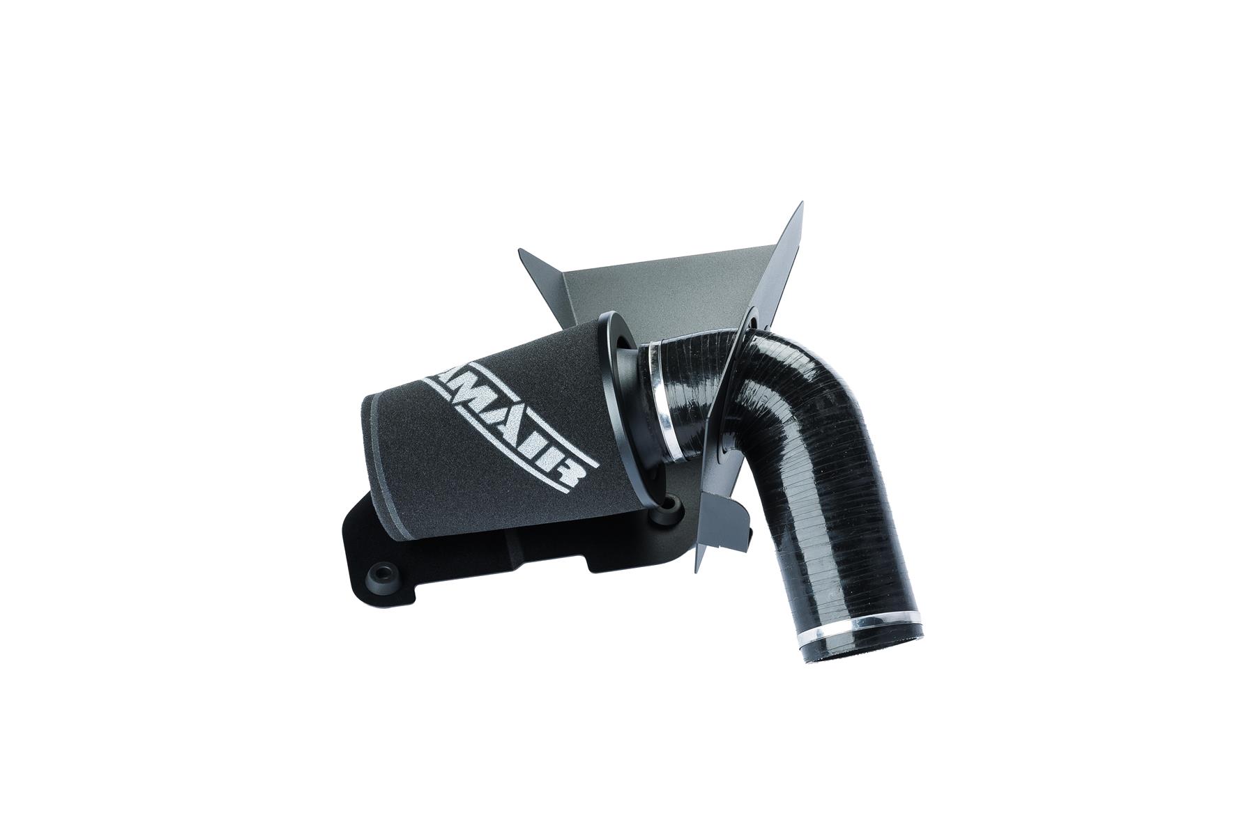 Skoda & VW with the 2.0 TSI/TFSI EA888 engines. Features  80mm Intake Diameter Improves performance and throttle response Enhanced induction and turbo sound Full fitting kit and instructions Easy to clean using our filter maintance kit - CK-003  What Does It Do? This performance intake kit allows improved air flow and sound over the standard restrictive factory equipment. What Will I Get? Ramair Filters utilise the top-quality components in all their kits see below for what this kit will include:  Black powder coated heat shield Ramair foam filter Black silicone inlet pipe Full fitting kit with easy step by step instructions  If you have any queries on this product fitment then please contact us via 01793 296 344 or on our live chat and one of our brand associates will be more than happy to assist.