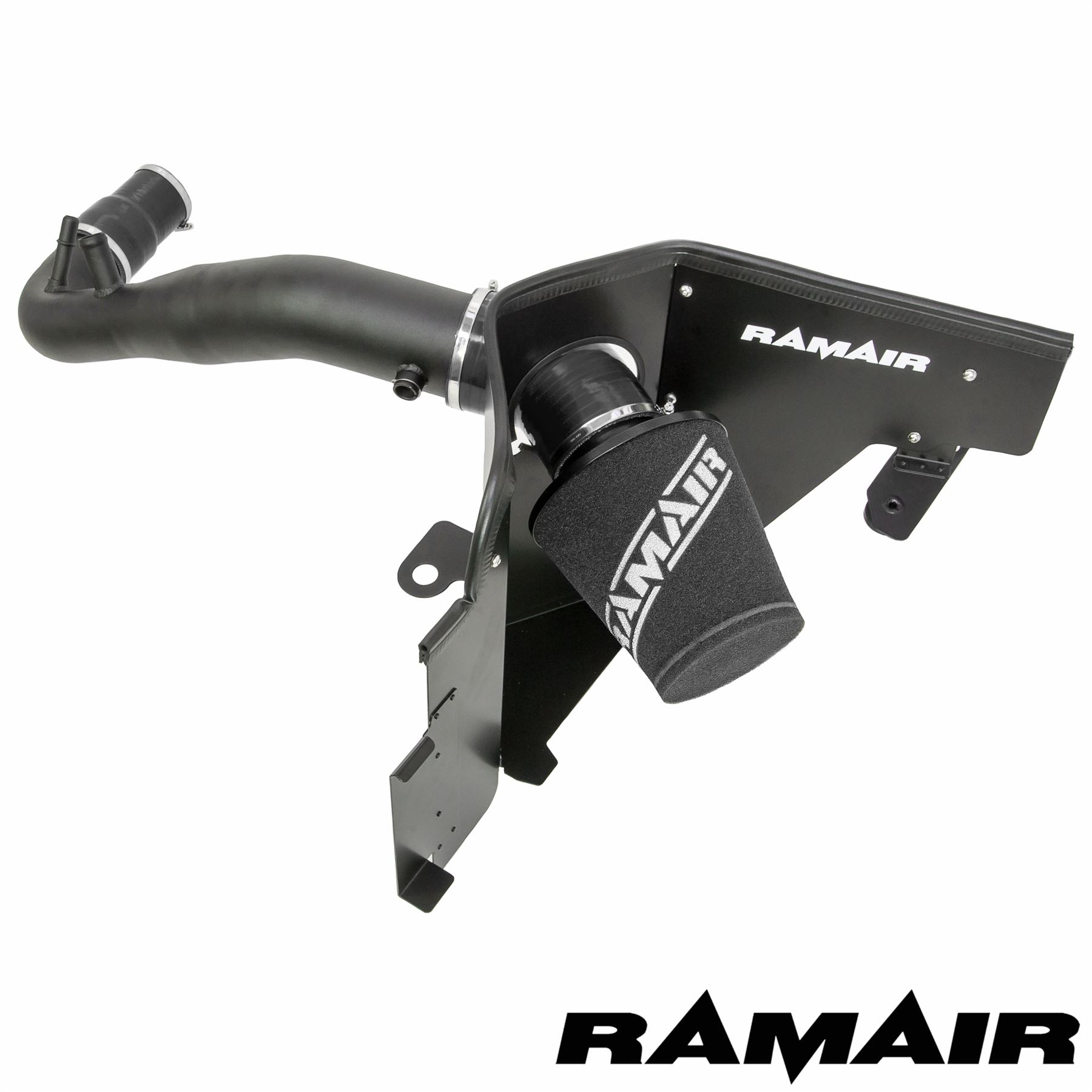 This Performance intake kit is designed to fit the 2015 – 2022 Ford Mustang 2.3T Ecoboost. Please note that alternative silicone colour options of red and black are available.  Features  Improves performance and throttle response Enhanced induction and turbo sound Full fitting kit and instructions Easy to clean using our filter maintance kit - CK-003  What Does It Do? This performance intake kit allows improved air flow and sound over the standard restrictive factory equipment. What Will I Get? Ramair Filters utilise the top-quality components in all their kits see below for what this kit will include:  Black powder coated heat shield Ramair foam filter Blue silicone couplers Black powder coated hard intake pipe Full fitting kit with easy step by step instructions  If you have any queries on this product fitment then please contact us and one of our brand associates will be more than happy to assist.