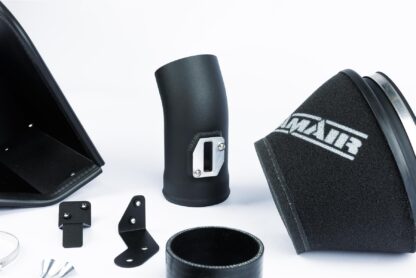 designed to fit directly into the OEM standard airbox mounting points and rubbers without the need for modifciation Ramair foam aliminium base filter Aliminium intake hard pipe that maintains Full fitting kit with easy step by step instructions