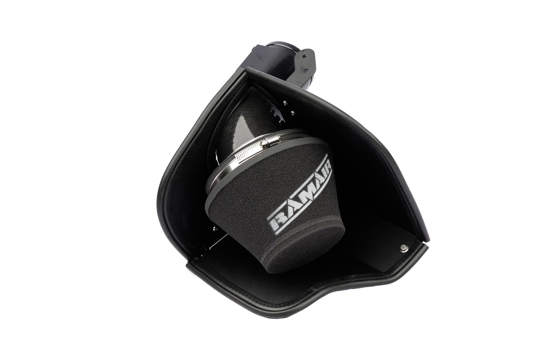 This performance intake kit is designed to fit BMW 128ti & Mini Cooper GP3 with the 2.0L B48 petrol engines.  Features  Improves performance and throttle response Enhanced induction and turbo sound Full fitting kit and instructions Easy to clean using our filter maintance kit - CK-003  What Does It Do? This performance intake kit allows improved air flow and sound over the standard restrictive factory equipment. What Will I Get? Ramair Filters utilise the top-quality components in all their kits see below for what this kit will include:  Black powder coated heat shield Ramair foam filter Black silicone hose CNC MAF housing Full fitting kit with easy step by step instructions  If you have any queries on this product fitment then please contact us via 01793 296 344 or on our live chat and one of our brand associates will be more than happy to assist