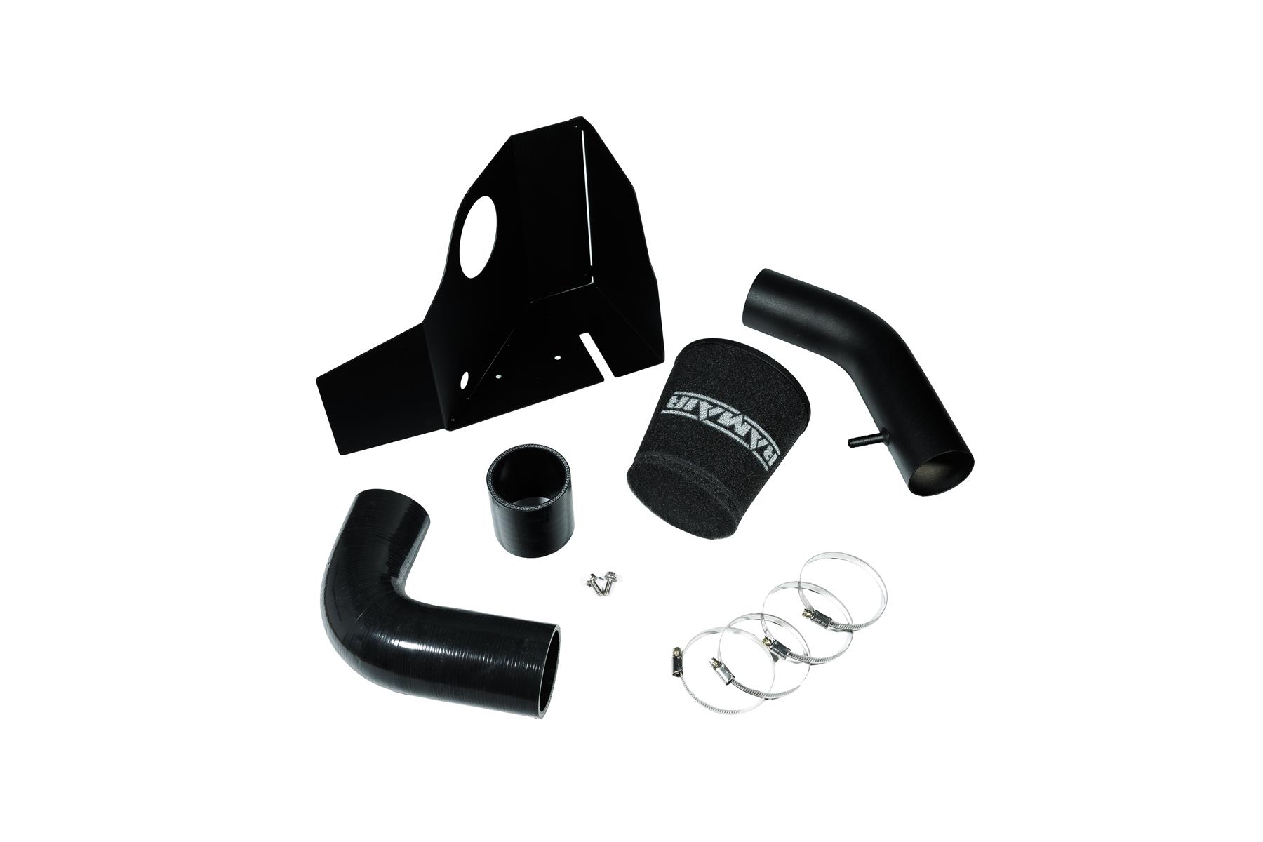 This performance intake kit is designed to fit the Mazda MX-5 1.6 & 1.8 NB Features  Improves performance and throttle response Enhanced induction and turbo sound Full fitting kit and instructions Easy to clean using our filter maintance kit - CK-003  What Does It Do? This performance intake kit allows improved air flow and sound over the standard restrictive factory equipment. What Will I Get? Ramair Filters utilise the top-quality components in all their kits see below for what this kit will include:  Black powder coated heat shield Black powder coated intake pipe Black silicone elbow and coupler  Ramair foam filter Full fitting kit with easy step by step instructions  If you have any queries on this product fitment then please contact us via 01793 296 344 or on our live chat and one of our brand associates will be more than happy to assist.