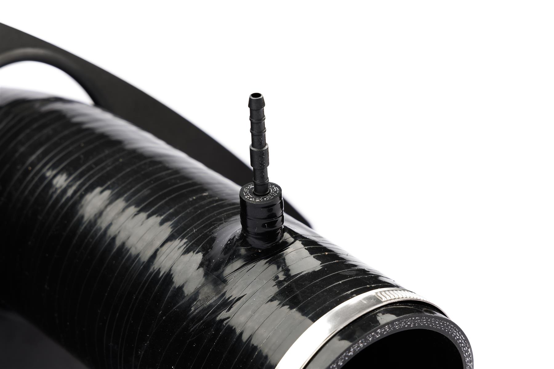 This Performance intake kit with black silicone intake pipe is designed to fit MK3 Volkswagen Caddy 1.6/1.9/2.0 TDI Features  80mm Intake Diameter (70mm included adapter) Improves performance and throttle response Enhanced induction and turbo sound Full fitting kit and instructions Easy to clean using our filter maintance kit - CK-003  What Does It Do? This performance intake kit allows improved air flow and sound over the standard restrictive factory equipment. What Will I Get? Ramair Filters utilise the top-quality components in all their kits see below for what this kit will include:  Black powder coated heat shield Ramair foam filter Black silicone inlet pipe Full fitting kit with easy step by step instructions  If you have any queries on this product fitment then please contact us via 01793 296 344 or on our live chat and one of our brand associates will be more than happy to assist.